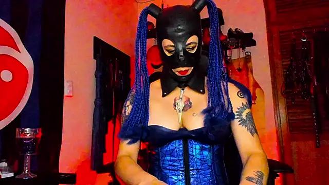 DominatrixBlue from StripChat is Freechat